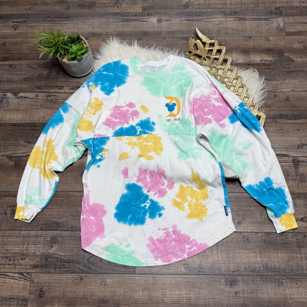 Disneyland Long‎ Sleeve Tie-dye Shirt